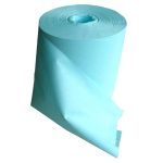 Turquoise lint free solvent wipe roll